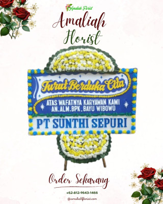 Papan Bunga Duka di Bandar Pasir Mandoge
